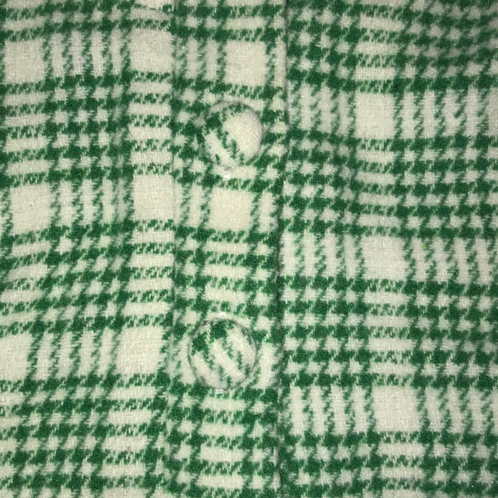 Plaid Tweed Crop Top - Picture 2 of 4